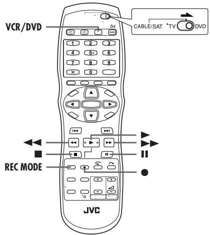 JVC DR-MV1SEF - Copie d'une partie de cassette - 2