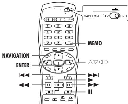 JVC DR-MV1SEF - Modification des informations de liste de lecture - 1
