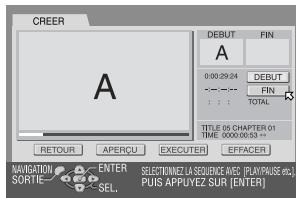 JVC DR-MV1SEF - Creation d'une liste de lecture - 1