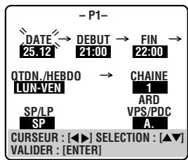 JVC DR-MV1SEF - Enregistrement programme manuel - 2