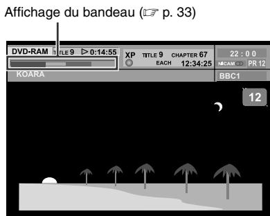 JVC DR-MV1SEF - Écran de l'été d'enregistrement ou de lecture - 2