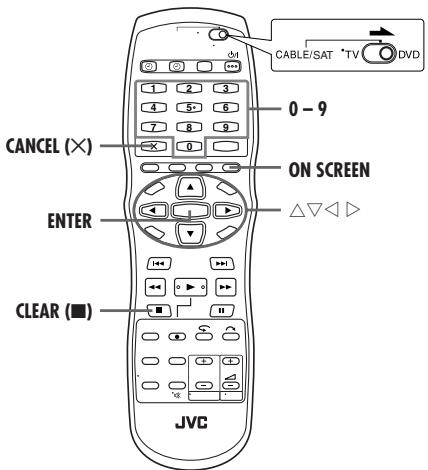 JVC DR-MV1SEF - REMARQUE : - 1
