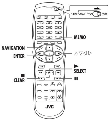 JVC DR-MV1SEF - Recherche du début de programmes - 1