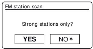 ROBERTS microSTREAM 67 - Paramètres de sensibilité de la recherche - FM - 3