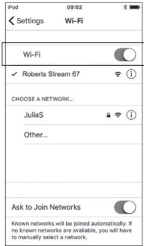 ROBERTS microSTREAM 67 - Configuration du nouveau système audio - Appareil iOS Apple - 3