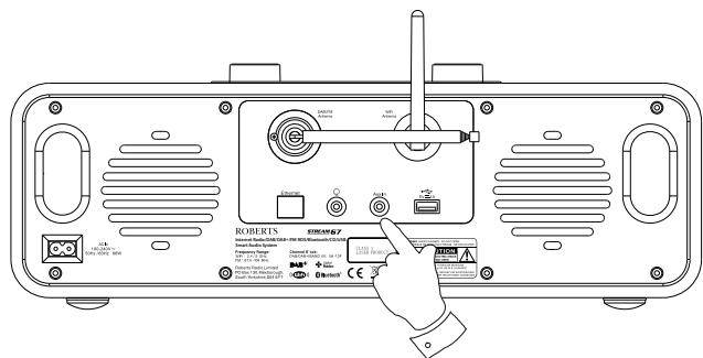 ROBERTS microSTREAM 67 - Prise d'entrée auxiliaire - 2