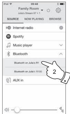 ROBERTS microSTREAM 67 - Contrôle du volume en utilisant UNDOK - 3