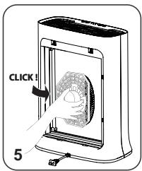 ROWENTA PUS080 - DÉMONTER / CHANGER LES FiltRES - 5