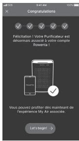 ROWENTA PUS080 - COMMENT CONNECTER VOTRE PURIFICATEUR À INTERNET? - 5