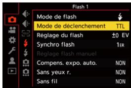 PANASONIC OMe51R - Réglez [Mode de déclenchement]. - 1