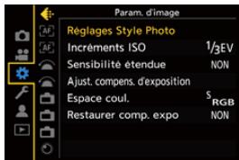 PANASONIC OMe51R - Menu [Personnel] ( 325) - 1