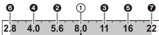 PANASONIC OMe51R - Exemple lorsquela position initiale estreglee sur F8.0 - 1