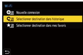 PANASONIC OMe51R - Connexion au Wi-Fi avec les paramètres précédemment sauvégardés - 1