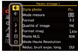 PANASONIC OMe51R - Sélectionnez un sous-onglet. - 1