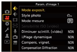 PANASONIC OMe51R - Menu [Vidéo] (→ 318) - 1