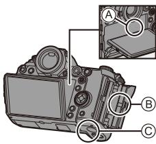 PANASONIC OMe51R - Éloignez les objets des pieces magnétiques (A/B/C) facilement influencées par le magnétisme. - 1