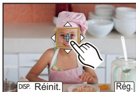 PANASONIC OMe51R - Mise au point et réglage de la luminosité sur la position touchee ([AF+AE]) - 1