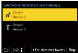 PANASONIC OMe51R - Connexion au Wi-Fi avec les paramètres précédemment sauvégardés - 2
