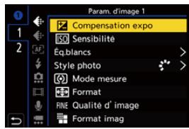PANASONIC OMe51R - Mémorisez les éléments du menu. - 1