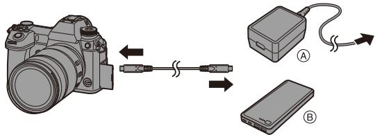 PANASONIC OMe51R - Charge lors de l'utilisation de l'appareil photo - 1