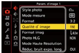 PANASONIC OMe51R - Sélectionnez un élément du menu. - 1