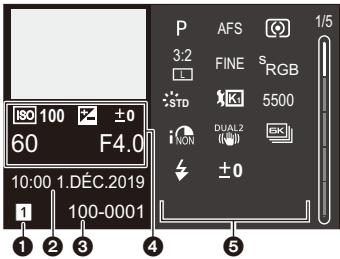 PANASONIC OMe51R - Affichage détaillé des informations - 1