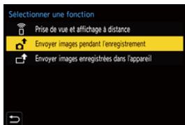 PANASONIC OMe51R - Sélectionné la méthode pour envoyer des images sur l'appareil photo. - 1