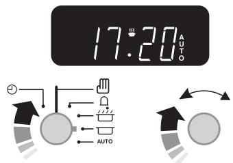 FALCON EXL 110 ECBL/CUE - Mise en marche et arrêt automatiques du four - 5