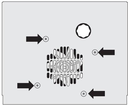 FALCON EXL 110 ECBL/CUE - Dépose de la partie arrière interne du four principal - 1