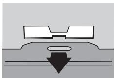 FALCON EXL 110 ECBL/CUE - Dépose du panneau de commande - 3