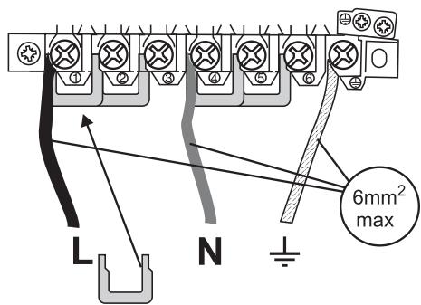 FALCON EXL 110 ECBL/CUE - Alimentations triphasées - 3