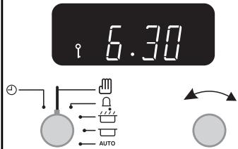 FALCON EXL 110 ECBL/CUE - Mise en marche et arrêt automatiques du four - 4