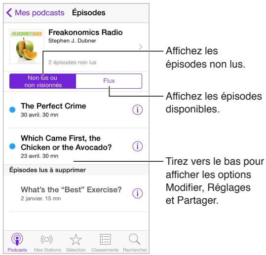 APPLE iPOD TOUCH 32GB PiNk - Obtenir des podcasts et des épisodes - 1