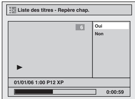 TOSHIBA DR265 - Sélectionnez « Oui » au moyen de [▲ /▼], puis appuyez sur [ENTER]. - 1