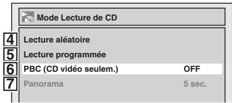 TOSHIBA DR265 - Menu de réglage - 4