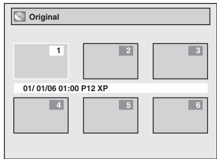 TOSHIBA DR265 - Appuyez sur [TOP MENU] pour afficher le menu de titres. - 3
