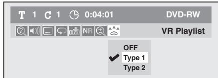 TOSHIBA DR265 - Changement de système Surround virtuel - 3