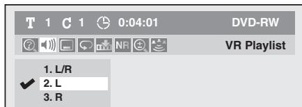 TOSHIBA DR265 - Changement de piste audio - 4