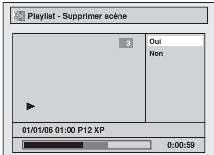 TOSHIBA DR265 - Sélectionnez « Oui » au moyen de [▲ /▼], puis appuyez sur [ENTER]. - 1
