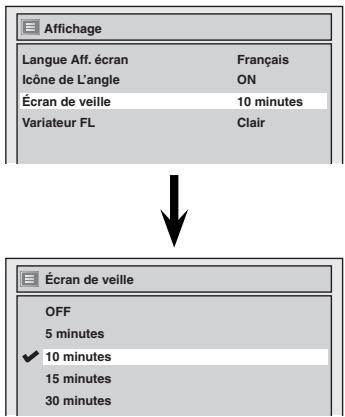 TOSHIBA DR265 - Écran de veille (Par défaut : 10 minutes) - 1