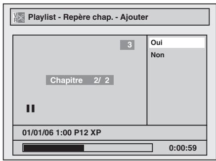 TOSHIBA DR265 - Sélectionnez « Oui » au moyen de [▲ /▼], puis appuyez sur [ENTER]. - 1
