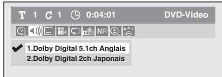 TOSHIBA DR265 - Changement de piste audio - 1