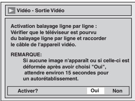 TOSHIBA DR265 - Réglage de la sortie video - 3