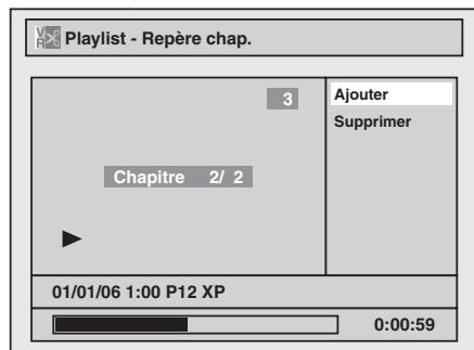 TOSHIBA DR265 - Ajout ou suppression des repères de chapitre - 3