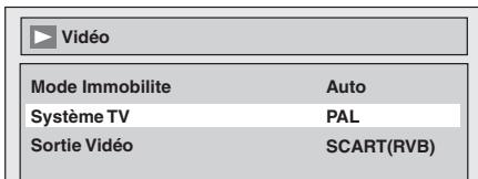 TOSHIBA DR265 - Réglage du système TV - 1