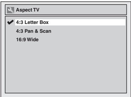 TOSHIBA DR265 - Choix du format de l'image - 3