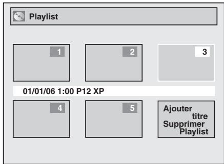 TOSHIBA DR265 - Suppression de toutes les Playlists - 2