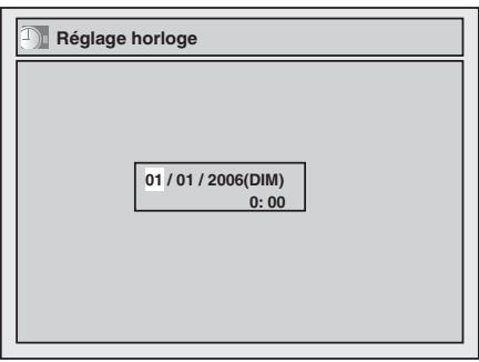 TOSHIBA DR265 - Réglage manuel de l'horloge - 3