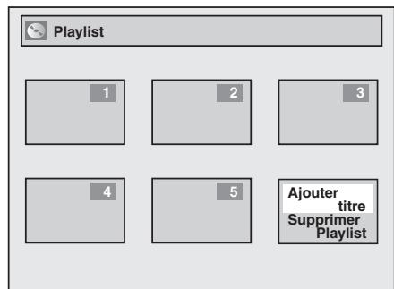 TOSHIBA DR265 - Ajout de titres sur une Playlist - 3