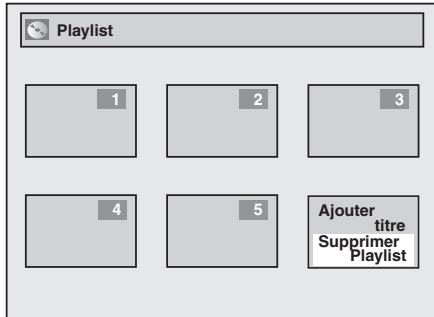 TOSHIBA DR265 - Suppression de toutes les Playlists - 3